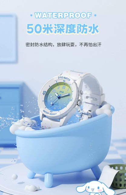 Cinnamoroll/My Melody Sports Watch 50M Waterproof Glow in the Dark