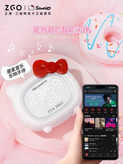 Hello Kitty Smart Alarm Clock Bluetooth Speaker