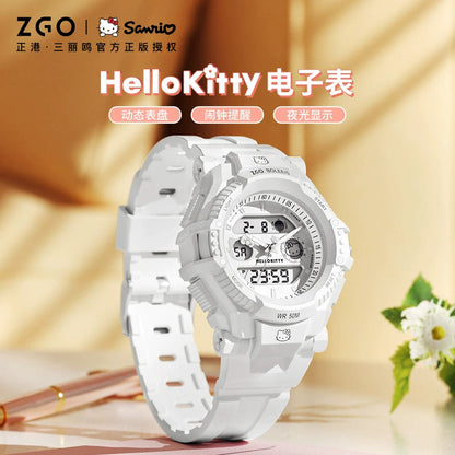 Hello Kitty Sports Watch 50M Waterproof Glow in the Dark