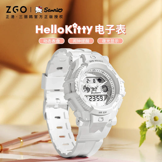 Hello Kitty Sports Watch 50M Waterproof Glow in the Dark