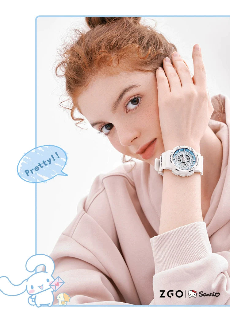 Cinnamoroll/Hello Kitty Sport Watch 50M Waterproof Glow in the Dark