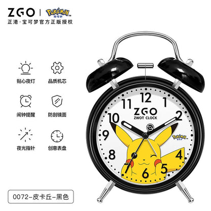 Pokemon Pikachu Children's Alarm Clock with Backlight