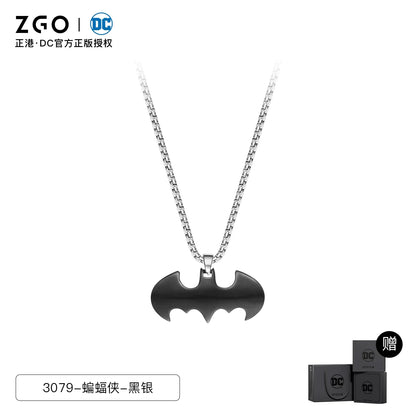 Batman Street Fashion Titanium Steel Men's Necklace