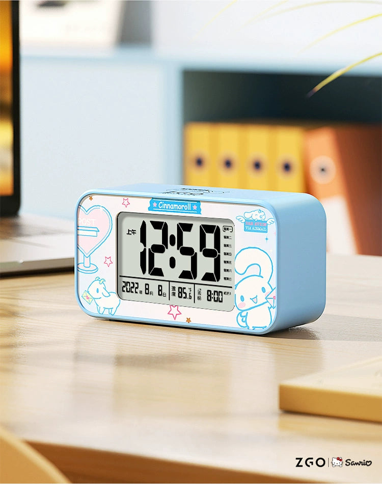 Sanrio Characters Hello Kitty/My Melody/Badtz-Maru Digital Alarm Clock