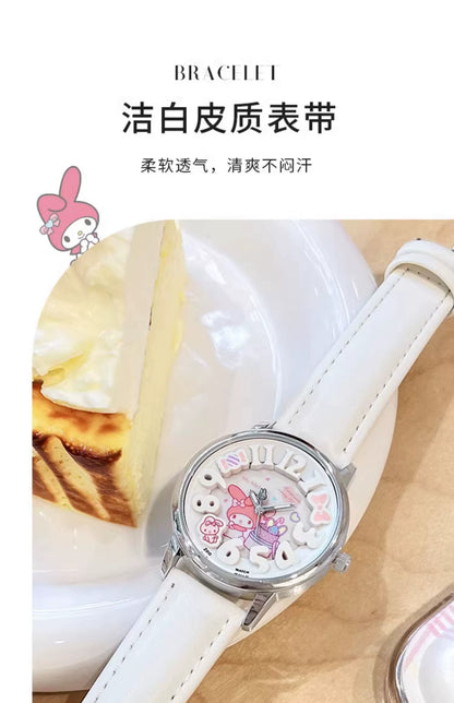 My Melody Candy Quartz Watch 30M Waterproof Glow in the Dark