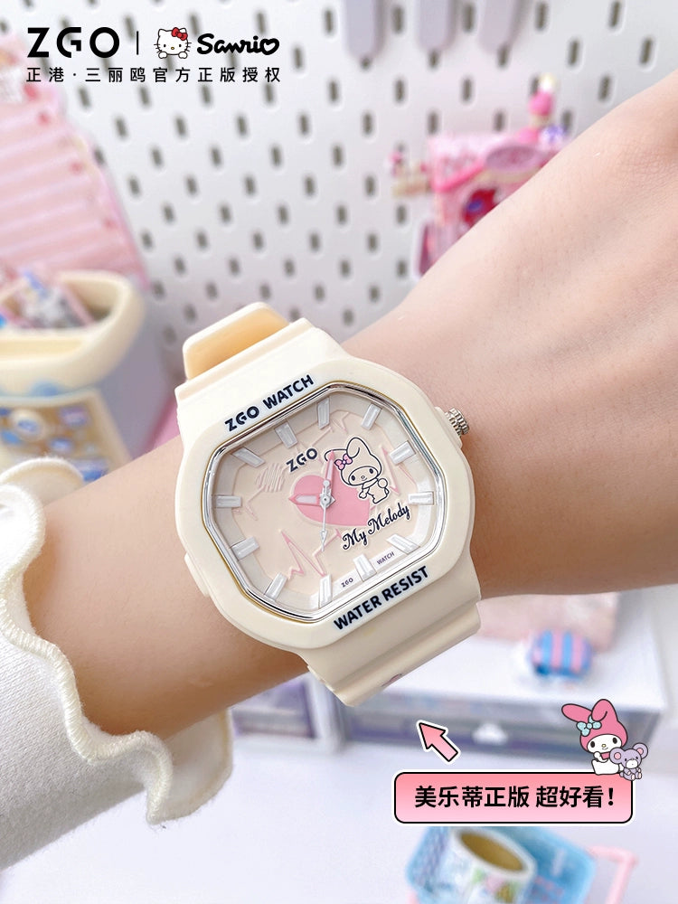 My Melody Sports Watch 30M Waterproof Glow in the Dark