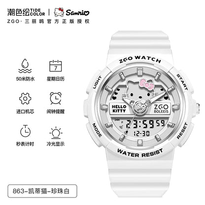 Cinnamoroll/Hello Kitty Sports Watch 50M Waterproof Glow in the Dark