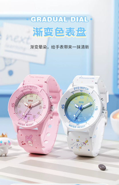 Cinnamoroll/My Melody Sports Watch 50M Waterproof Glow in the Dark