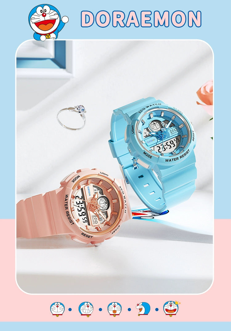 Doraemon Electric Sports Watch 50M Waterproof Glow in the Dark