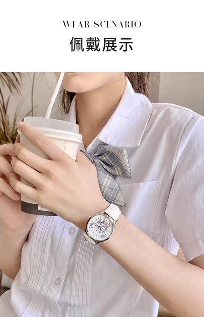 Cinnamoroll Dessert Quartz Watch 30M Waterproof Glow in the Dark