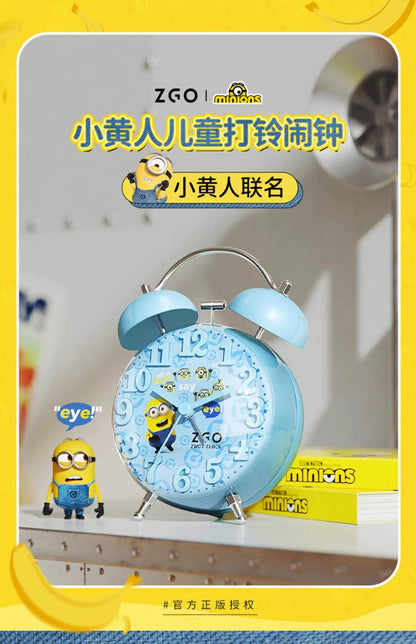 Minions Children's Electric Alarm Clock with Backlight