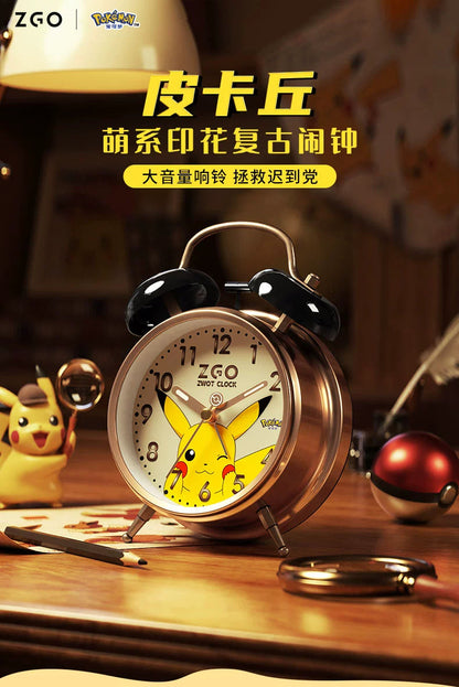 Pokemon Pikachu Children's Alarm Clock with Backlight