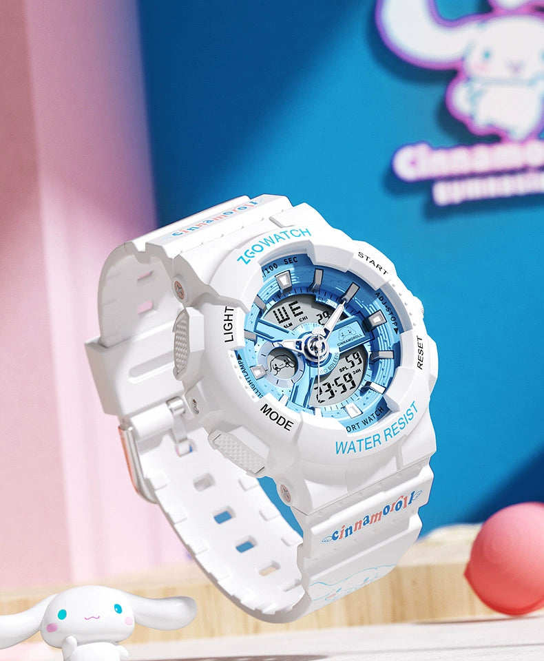 Cinnamoroll Sports Watch 50M Waterproof Glow in the Dark