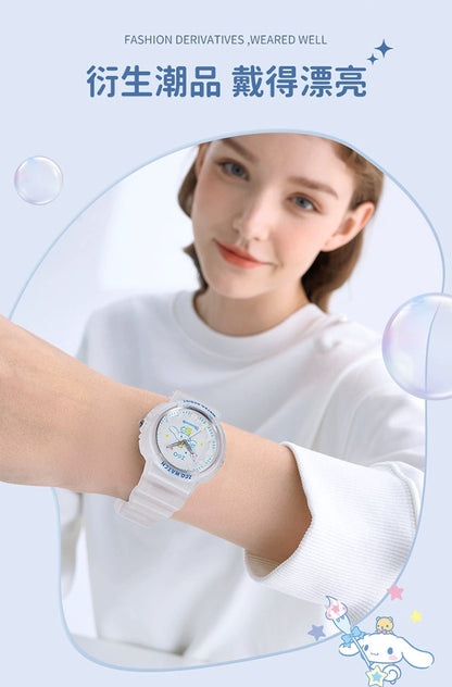 Cinnamoroll Children's Sports Watch 30M Waterproof Glow in the Dark