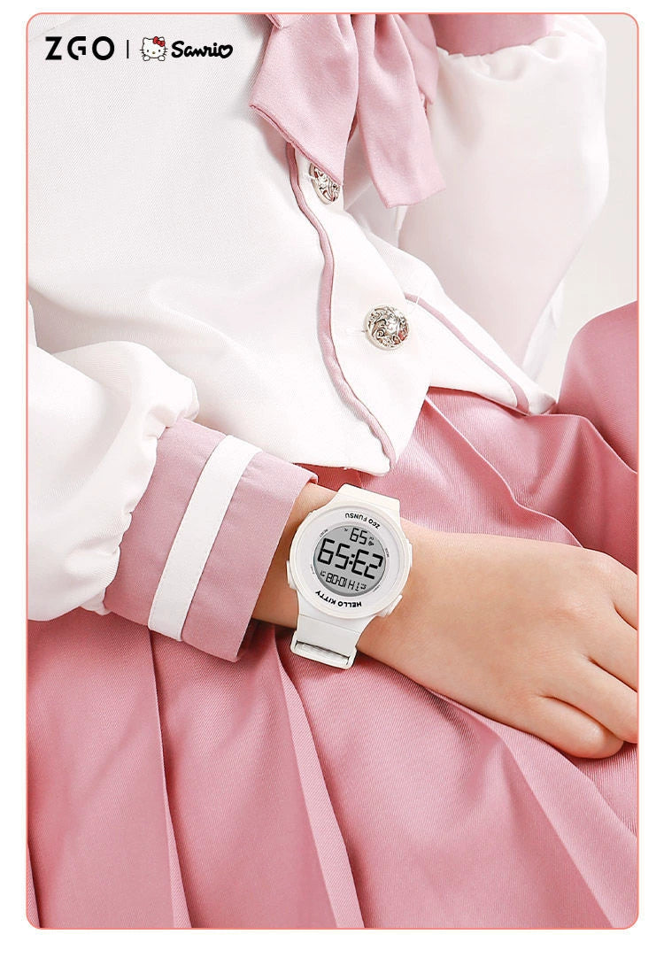 Hello Kitty/Cinnamoroll/My Melody Sports Watch 50M Waterproof Glow in the Dark