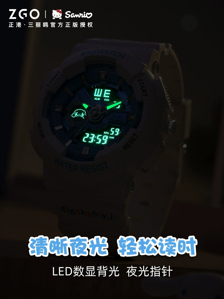 Cinnamoroll Sports Watch 50M Waterproof Glow in the Dark