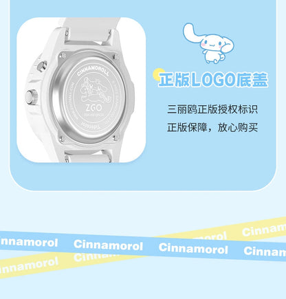 Cinnamoroll/My Melody Sports Watch 50M Waterproof Glow in the Dark