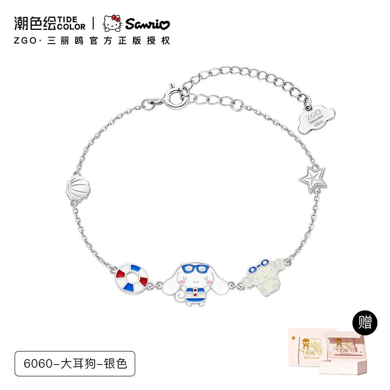 Cinnamoroll Sailor Vibe 925 Sterling Silver Bracelet