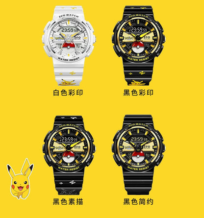 Pokemon Men's Sports Watch 50M Waterproof Glow in the Dark