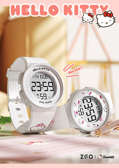 Hello Kitty/Cinnamoroll/My Melody Sports Watch 50M Waterproof Glow in the Dark