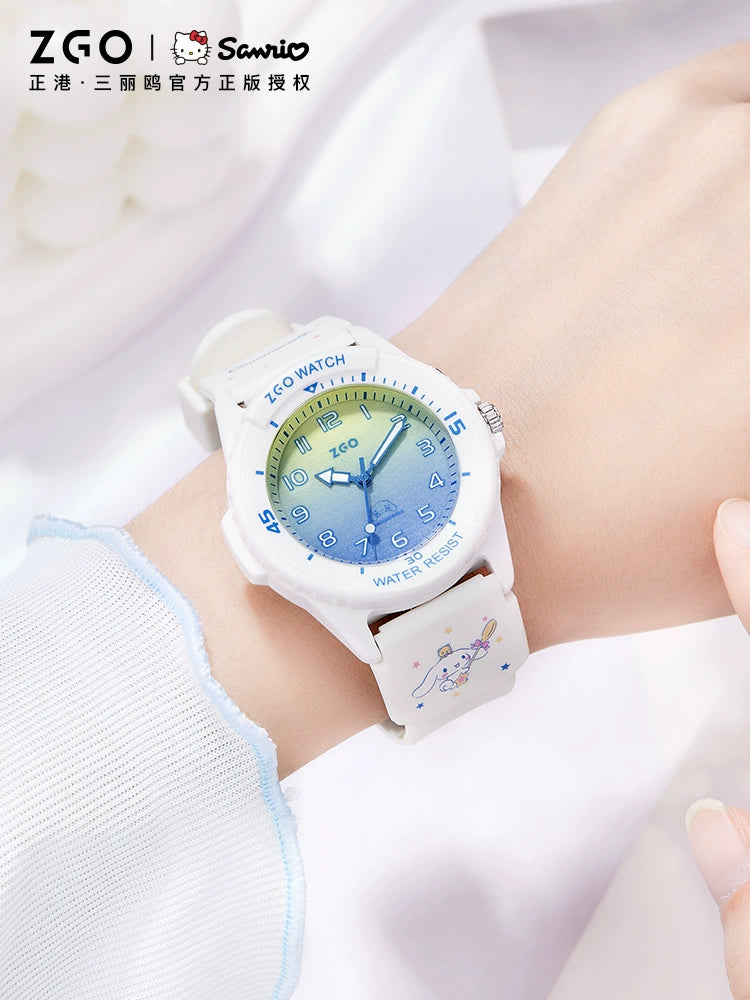 Cinnamoroll/My Melody Sports Watch 50M Waterproof Glow in the Dark