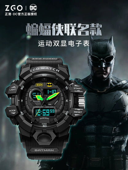 Batman/Superman/The Flash Sports Watch 50M Waterproof Glow in the Dark