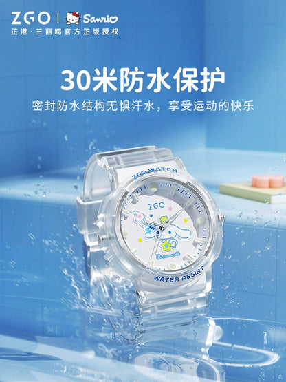 Cinnamoroll Children's Sports Watch 30M Waterproof Glow in the Dark